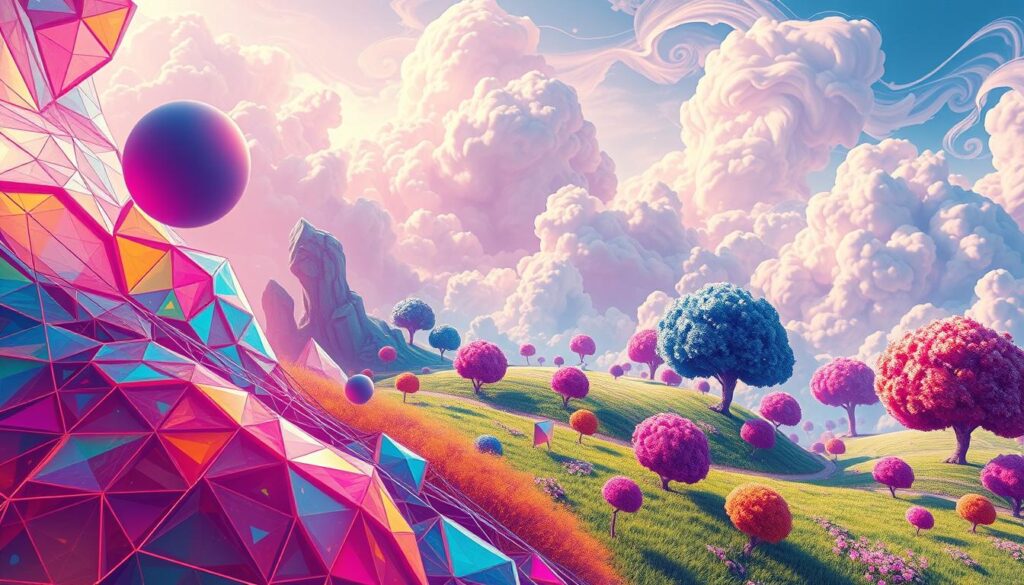 KI-generierte Kunst mit Deep Dream Effekten