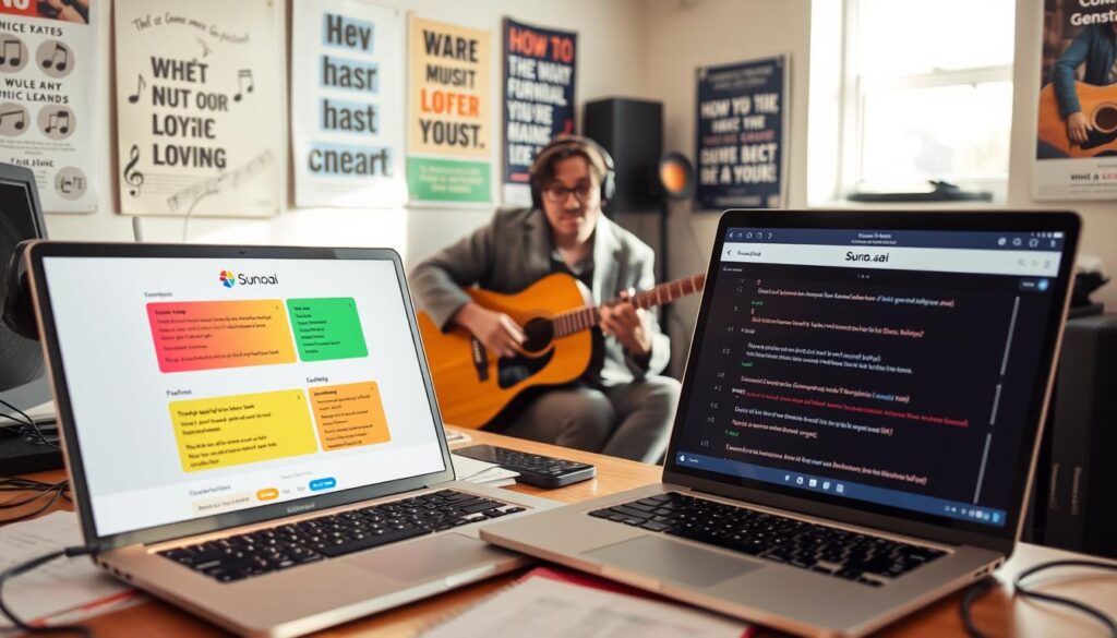 KI-generierte Musik Erstellung mit Suno.ai Lyrics Generator
