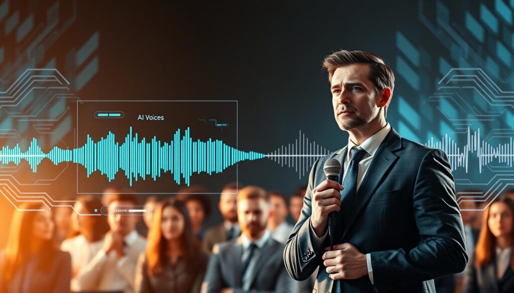 KI-generierte Stimmen Dominanzvergleich echte Stimmen