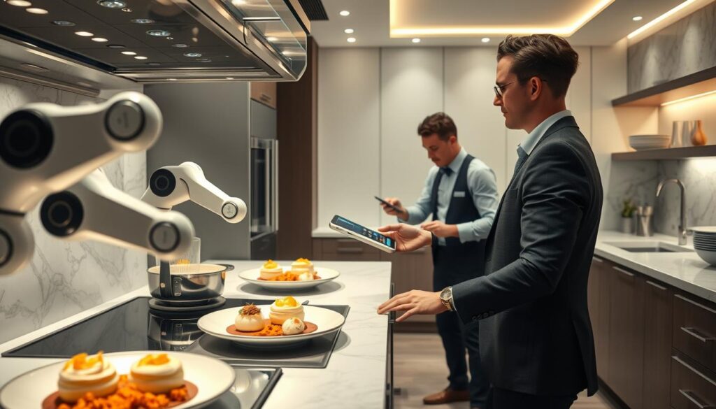 KI-gesteuerte Automatisierung in der Gourmetküche