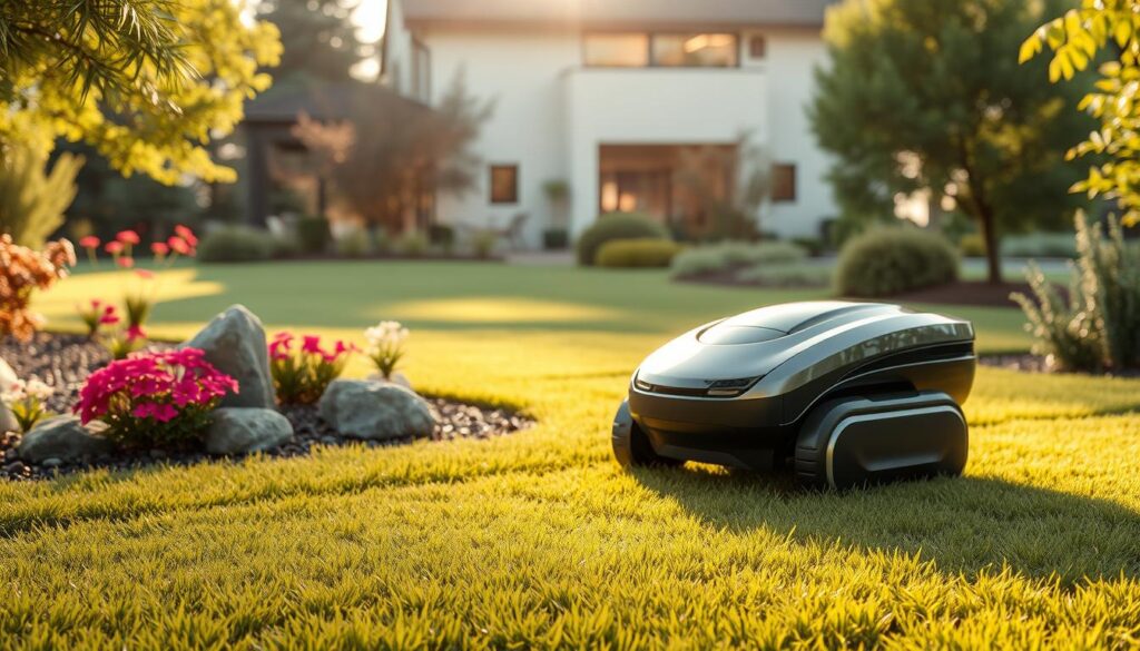 KI-gesteuerte Mähroboter mit Hinderniserkennung