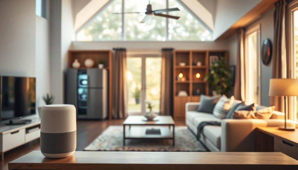 KI-gesteuerte Technologie im intelligenten Zuhause KI-gesteuerte Technologie im intelligenten Zuhause