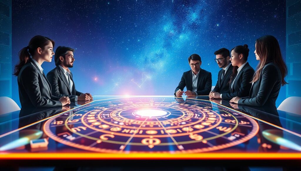 KI-gestützte Astrologie und digitale Esoterik Technologie