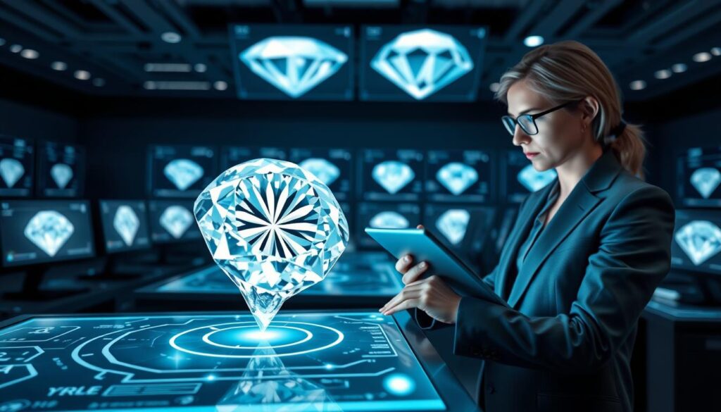 KI-gestützte Bewertung von Diamanten und digitale Diamantenanalyse