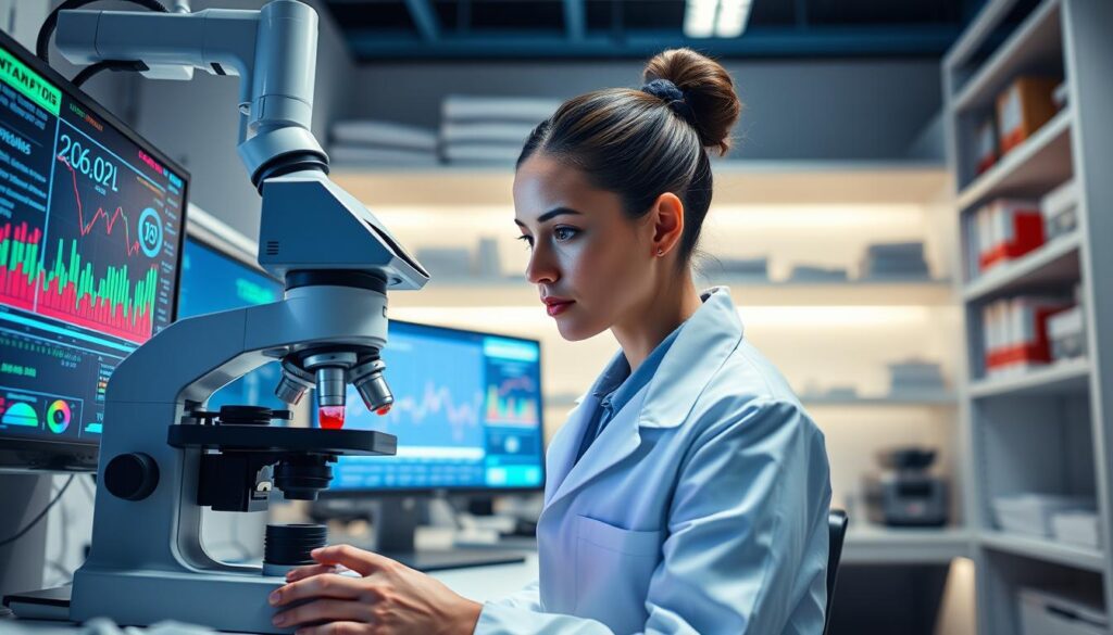 KI-gestützte Blutanalyse zur Krebsfrüherkennung KI-gestützte Blutanalyse zur Krebsfrüherkennung