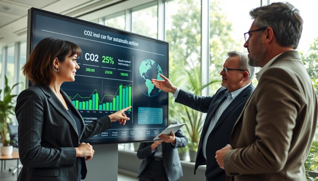 KI-gestützte CO2-Analyse für Reiseoptionen