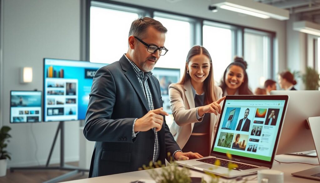 KI-gestützte Dienstleistungen für Website-Erstellung