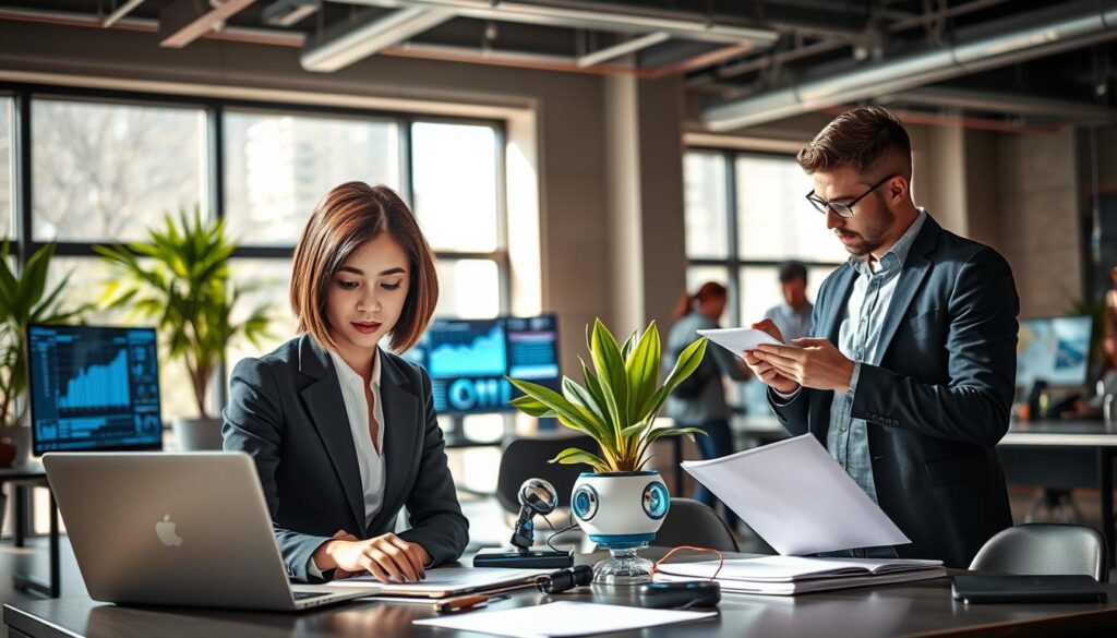 KI-gestützte Dienstleistungen für freiberufliche Arbeit