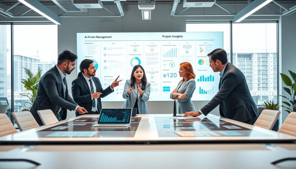 KI-gestützte Entscheidungsfindung für Projektmanagement