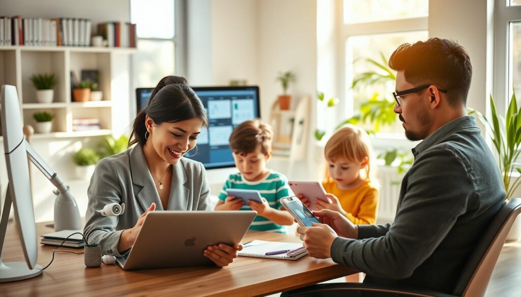 KI-gestützte Familienorganisation für berufstätige Eltern