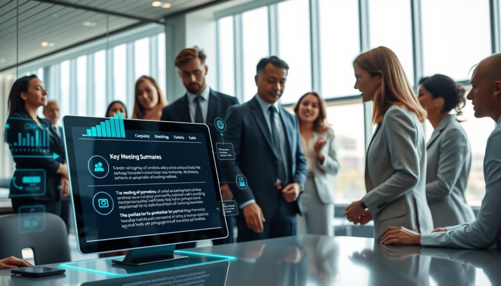 KI-gestützte Meeting-Zusammenfassungen und Meeting-Automatisierung