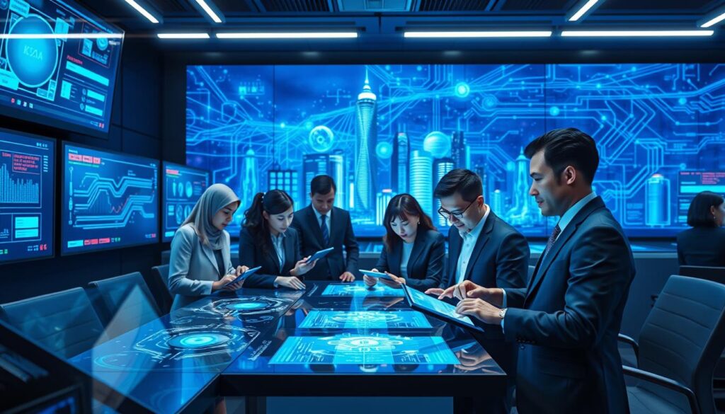 KI-gestützte Netzwerke und Telekommunikation künstliche Intelligenz