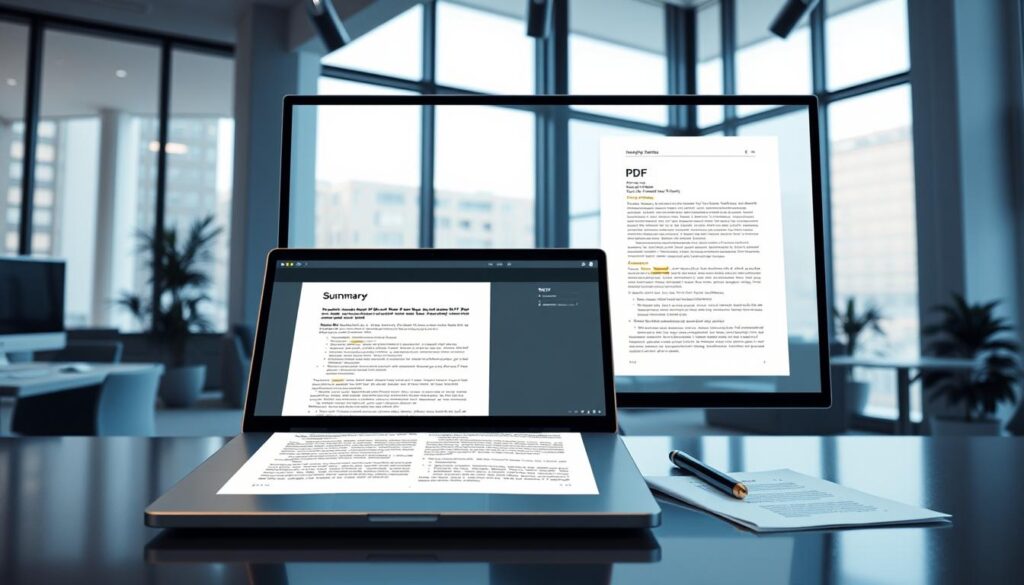 KI-gestützte PDF-Zusammenfassung Technologie KI-gestützte PDF-Zusammenfassung Technologie
