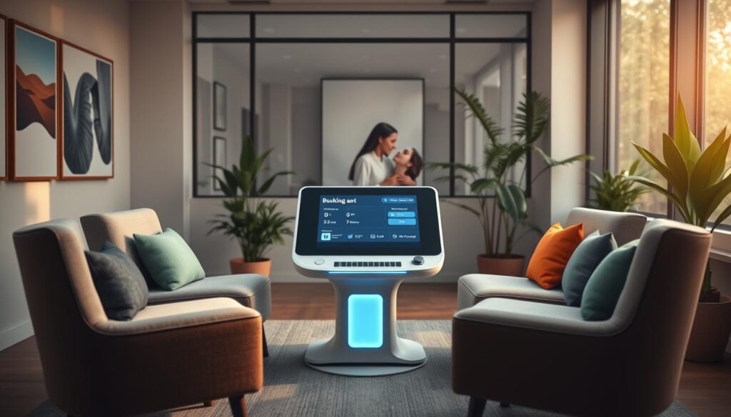 KI-gestützte Paartherapie Sitzungsstruktur und Buchungssystem