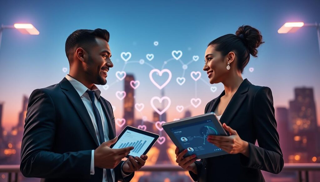 KI gestützte Partnervermittlung und AI Matchmaking Technologie