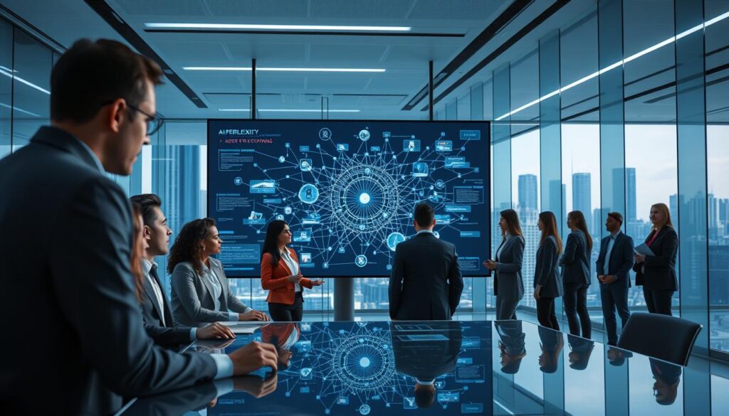 KI-gestützte Recherche und Sprachmodell in Perplexity