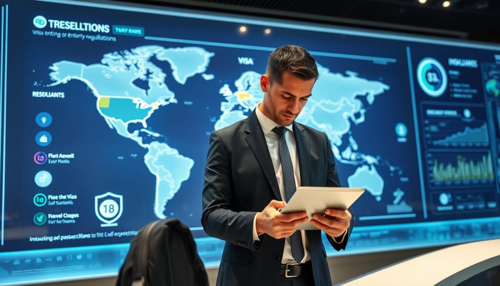 KI-gestützte Reiseplanung für Einreisebestimmungen
