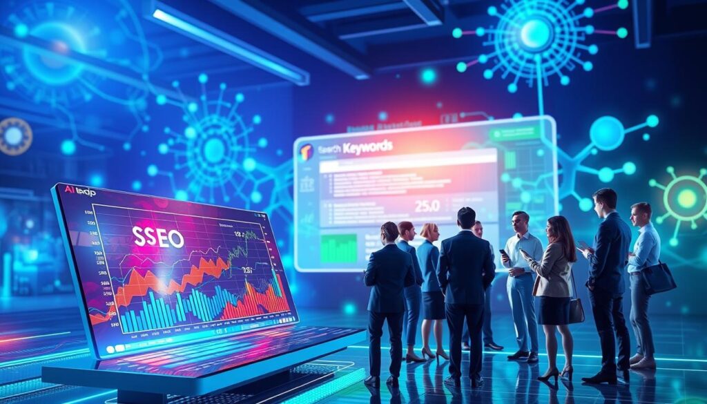 KI-gestützte SEO Technologie und automatisierte Datenanalyse