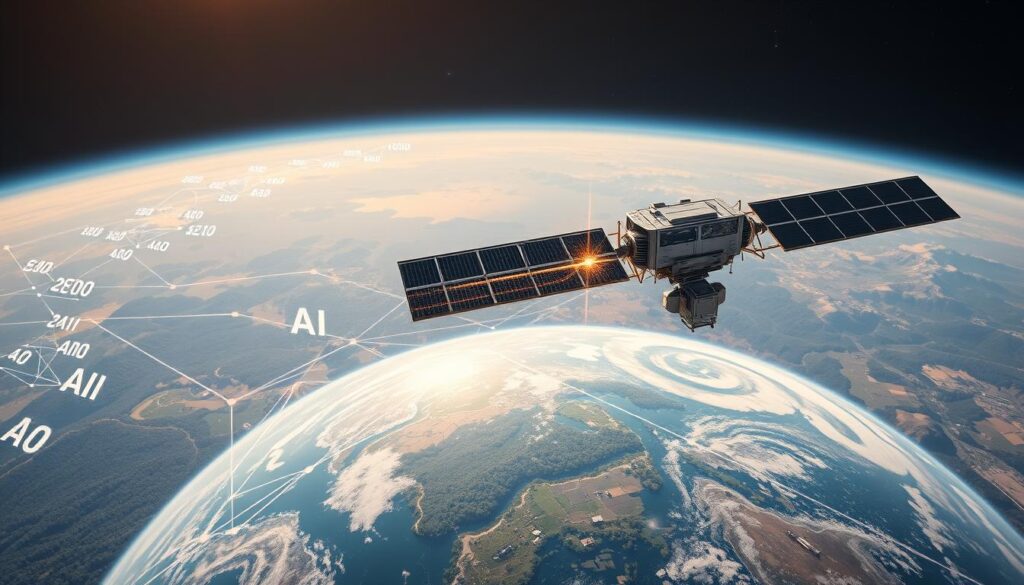 KI-gestützte Satellitenanalyse für Erdbeobachtung und Datenverarbeitung