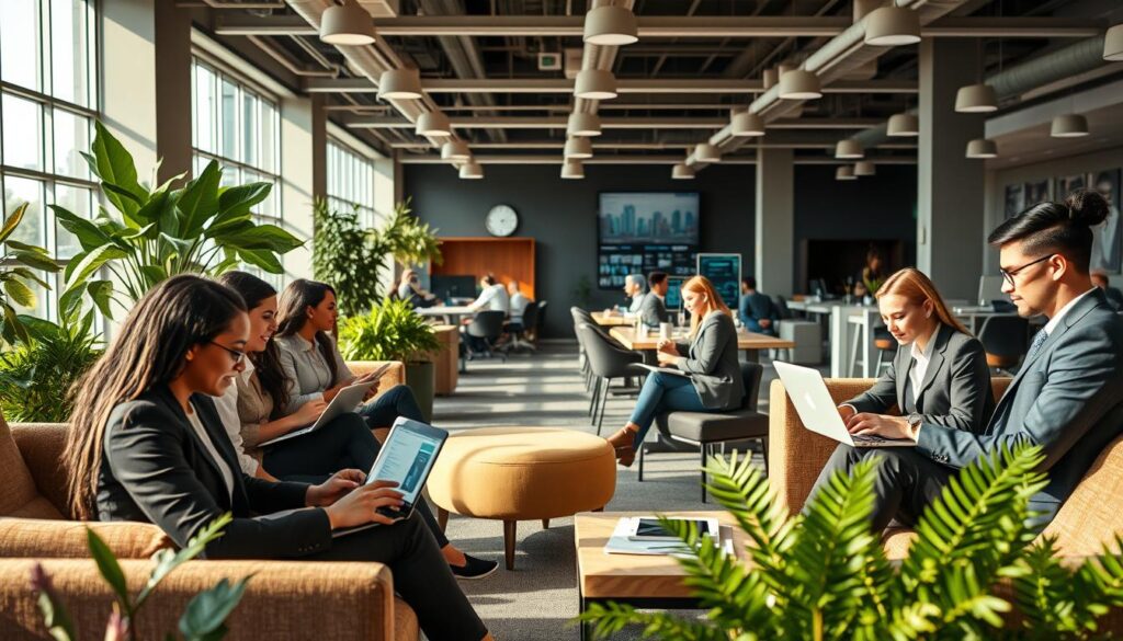 KI-gestützte Suche in Coworking Spaces