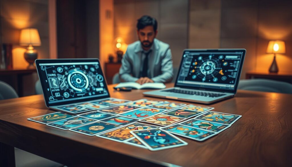 KI-gestützte Tarot-Deutung mit Algorithmen und Mustererkennung