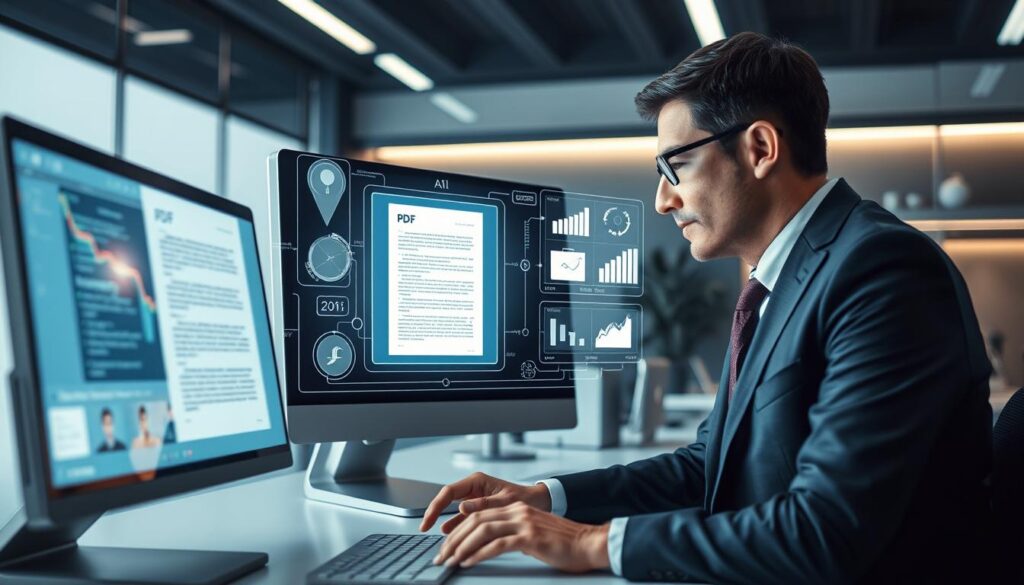 KI-gestützte Textanalyse für PDF Zusammenfassungen