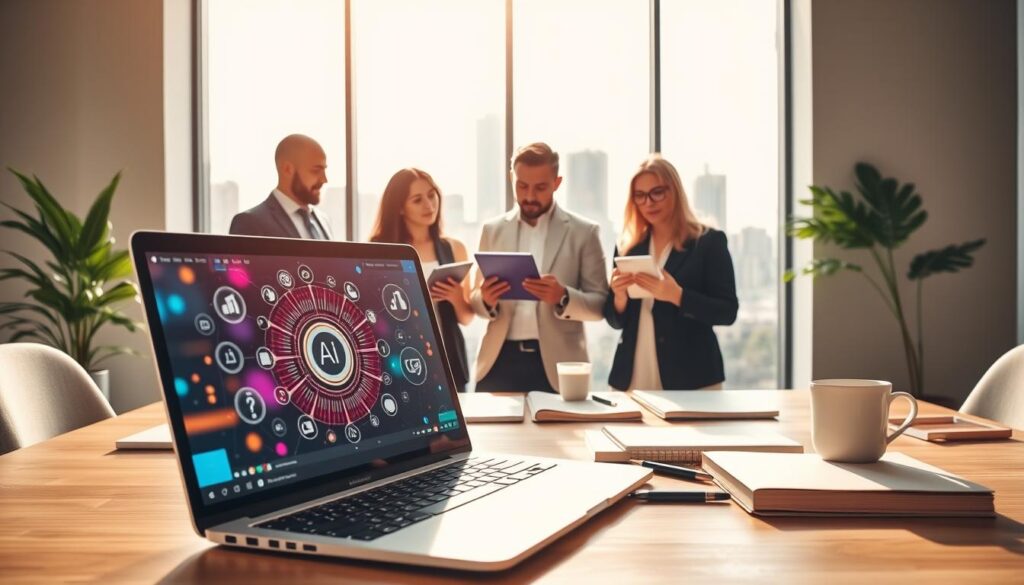 KI-gestütztes Copywriting mit verschiedenen Plattformen