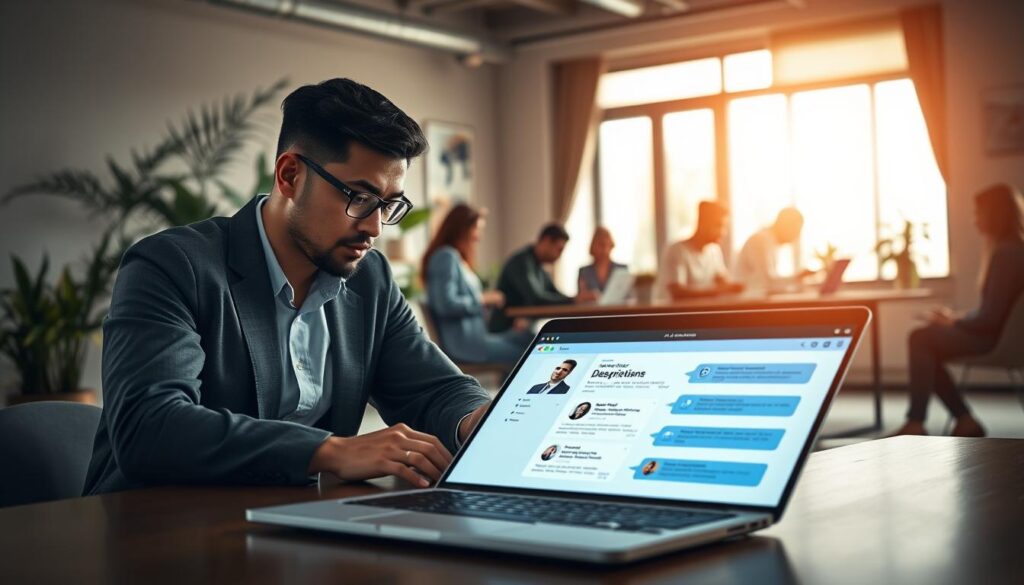 KI-gestütztes Dating mit automatisierten Profilbeschreibungen