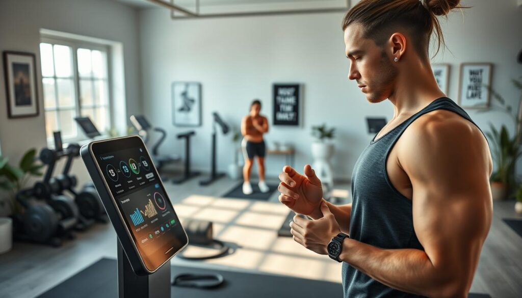 KI-gestütztes Training mit digitalem Widerstand im Heimtraining