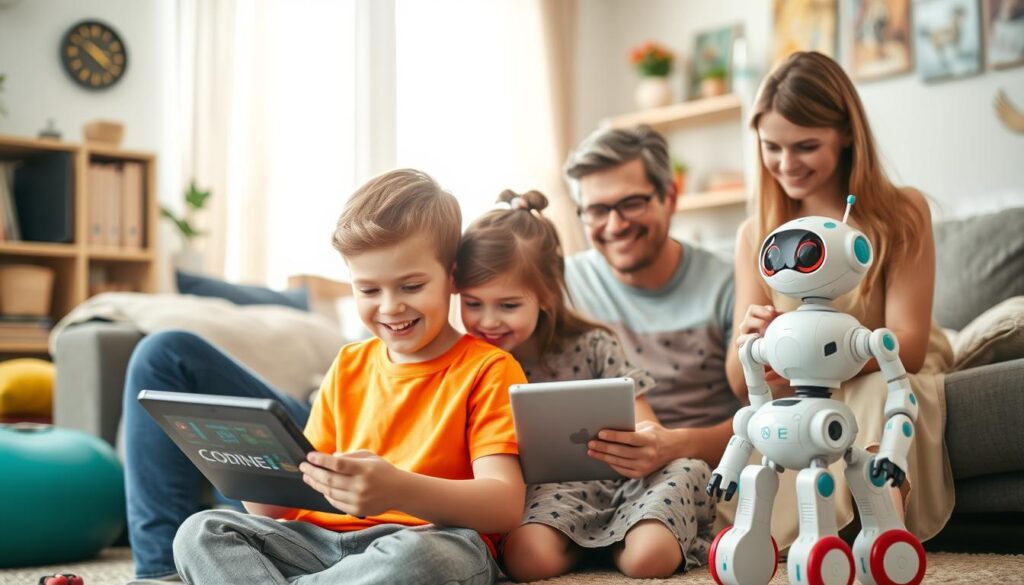 KI im Familienalltag Kinder digitale Technologie
