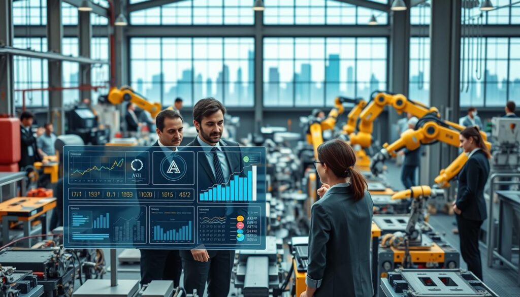 KI im Unternehmen Industriesektor Produktivitätswachstum