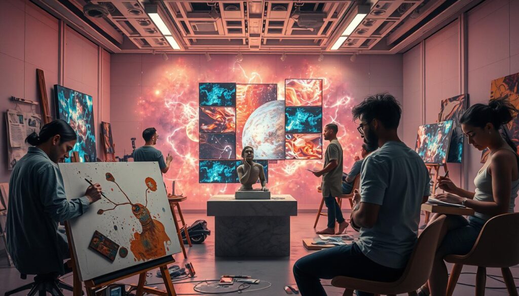 KI in der Kunst und künstlerische Schöpfung