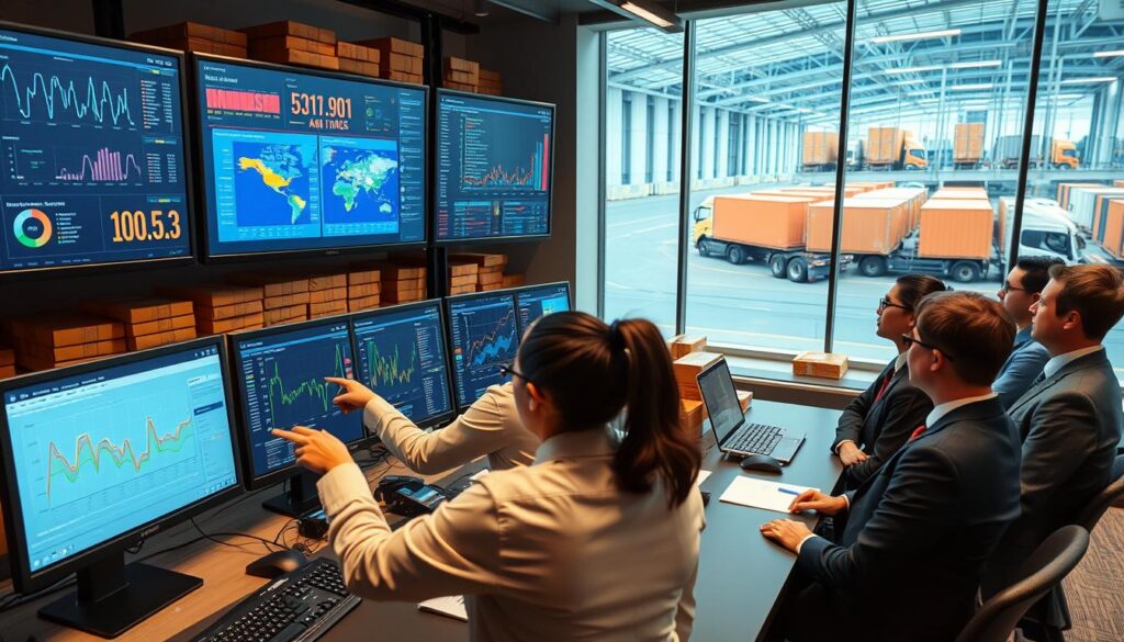 KI in der Logistik Transportdaten Analyse