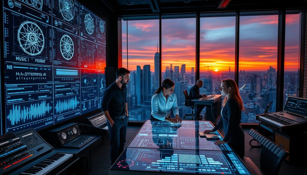 KI in der Musikindustrie und Streaming-Algorithmen