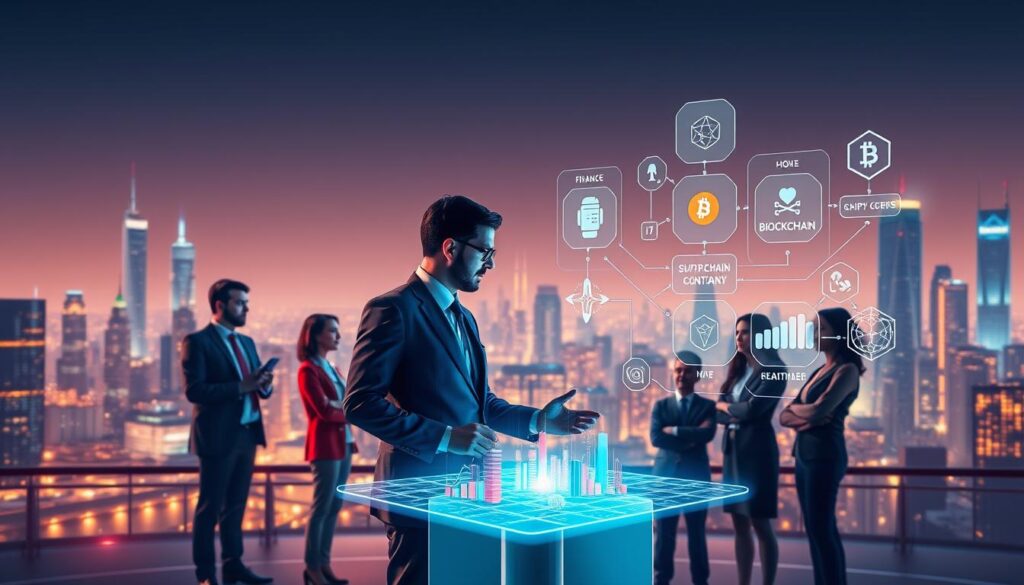 KI und Blockchain in verschiedenen Branchen