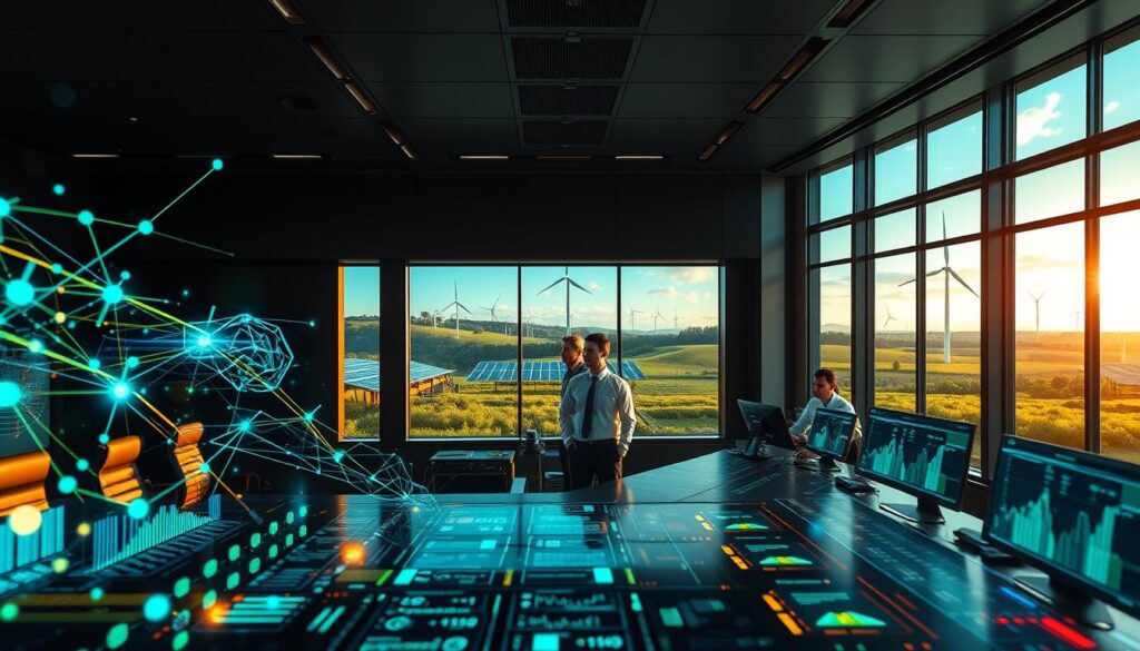 KI und erneuerbare Energien intelligente Steuerung