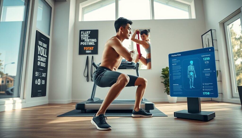 Körperhaltungserkennung beim KI-gestützten Heimtraining