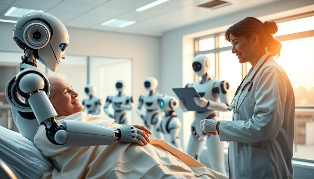 Kollaborative Roboter im Gesundheitswesen und Automatisierung durch Cobots