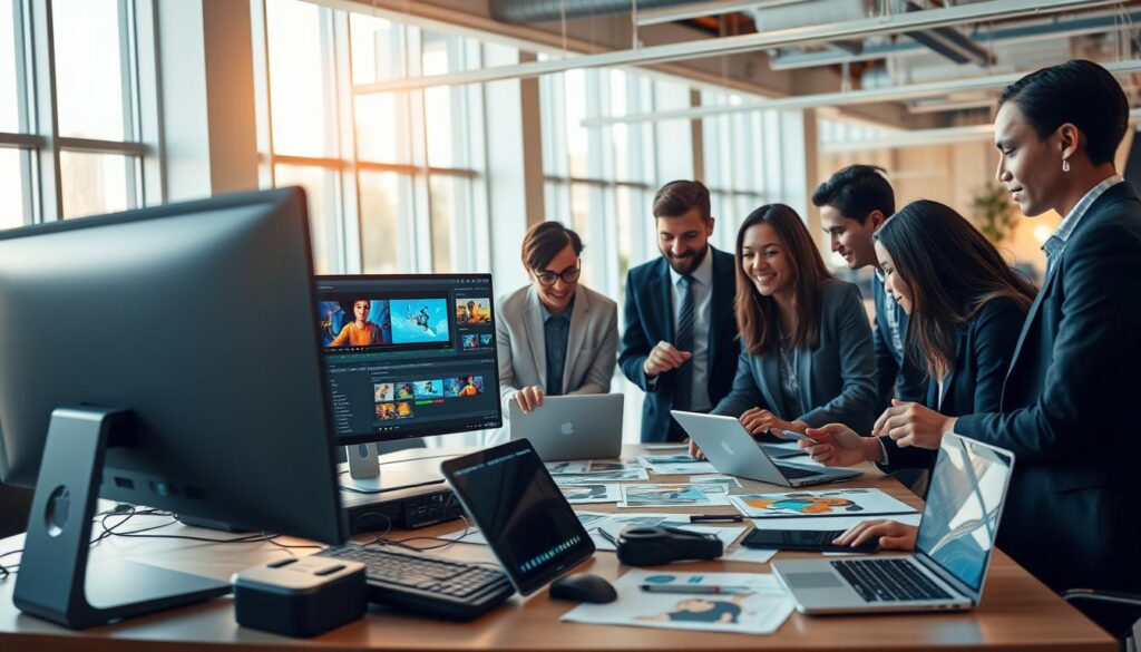 Kreative Tools und Videoproduktion mit KI-Technologie