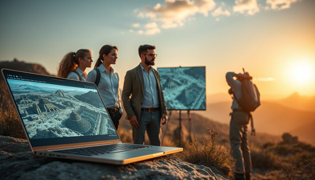 Künstliche Intelligenz Archäologie und Satellitentechnologie zur Erforschung antiker Stätten Künstliche Intelligenz Archäologie und Satellitentechnologie zur Erforschung antiker Stätten