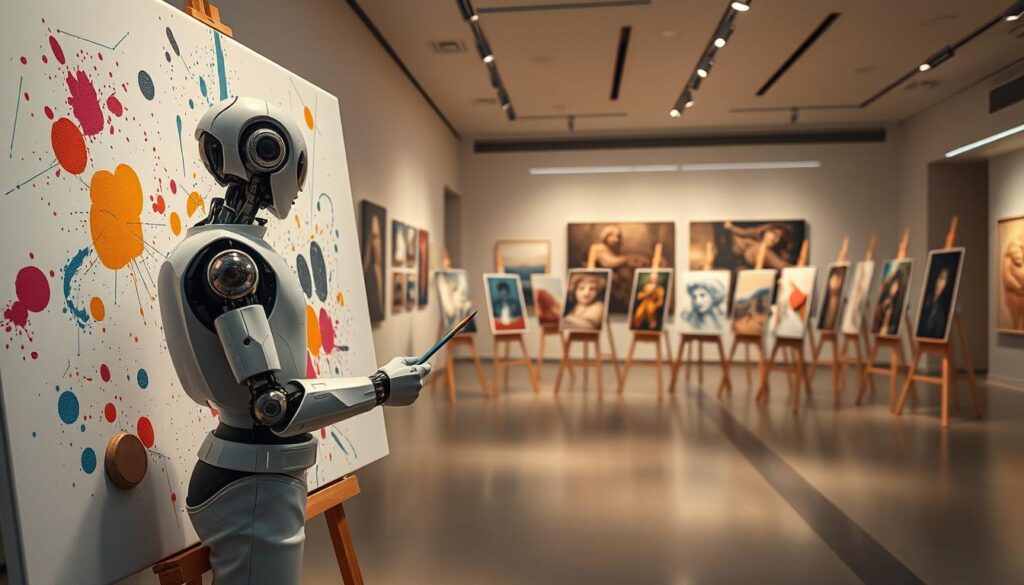 Künstliche Intelligenz Kreativität und KI-Kunstwerke