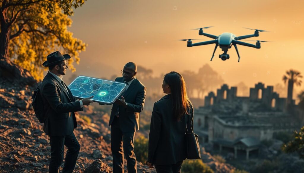 Künstliche Intelligenz Schatzsuche Technologie