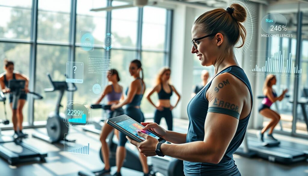 Künstliche Intelligenz Training und maschinelles Lernen im Fitnessbereich