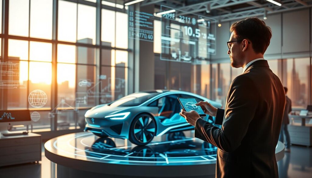 Künstliche Intelligenz in der Automobilindustrie revolutioniert Fahrzeugentwicklung Künstliche Intelligenz in der Automobilindustrie revolutioniert Fahrzeugentwicklung