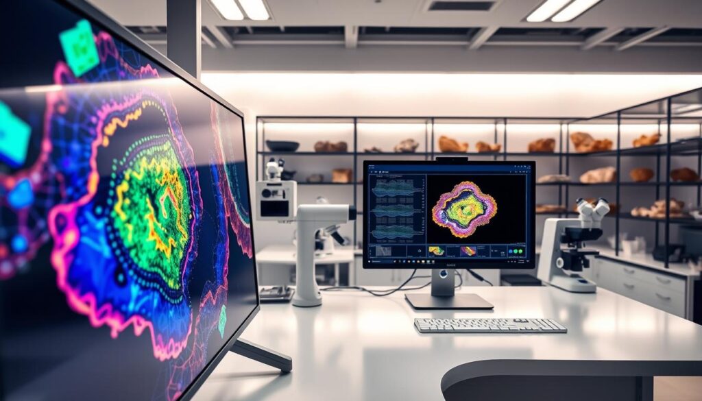 Künstliche neuronale Netzwerke analysieren Bohrkernbilder zur Bestimmung von Gesteinsschichten