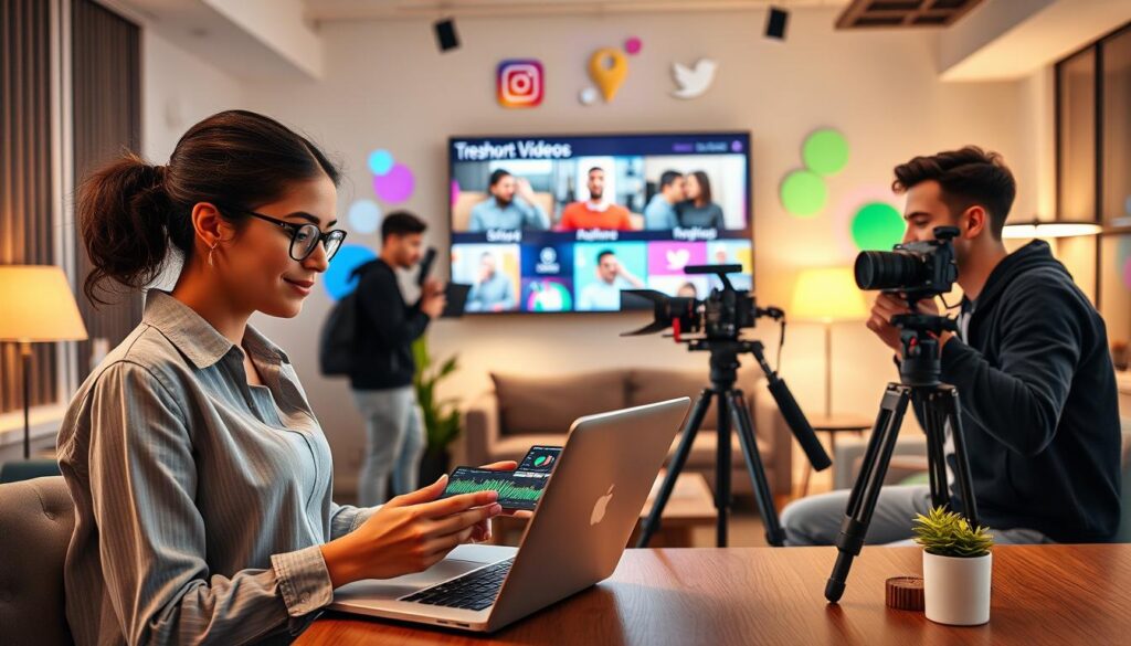 Kurzvideos Social Media und Video Content Strategie