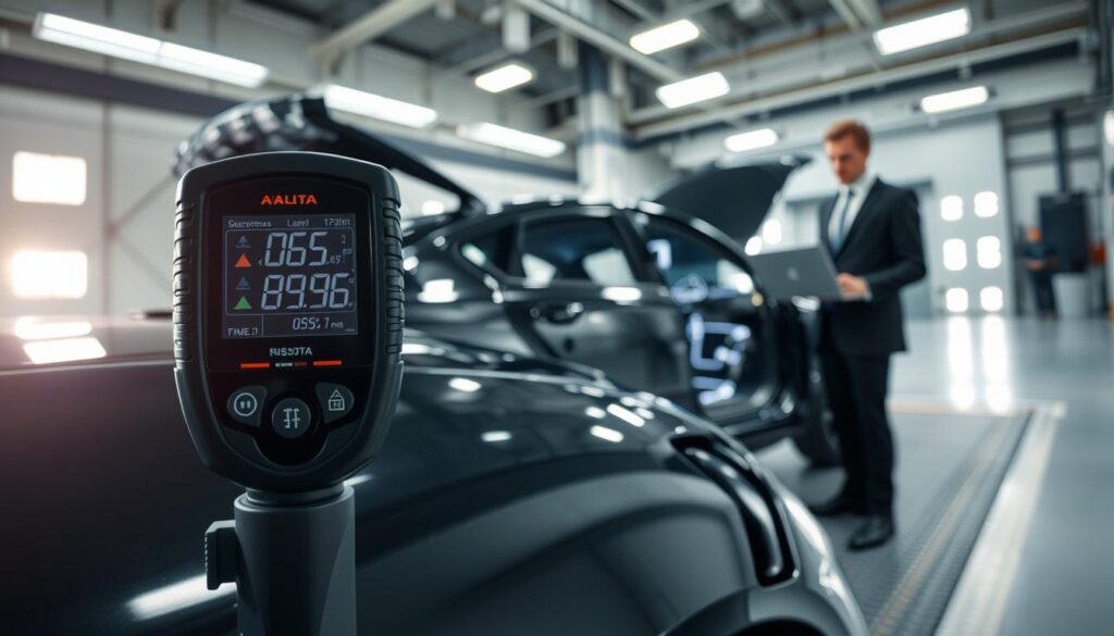 Lackstärkenmessung und digitale Karosserieanalyse