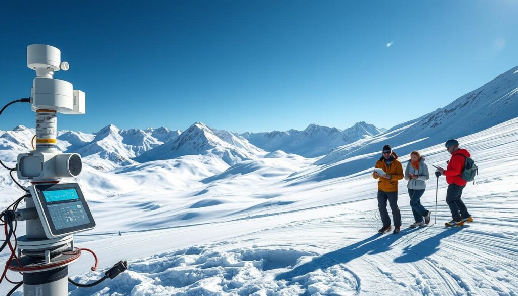 Lawinenwarnsysteme KI und Sensortechnologie in den Alpen Lawinenwarnsysteme KI und Sensortechnologie in den Alpen