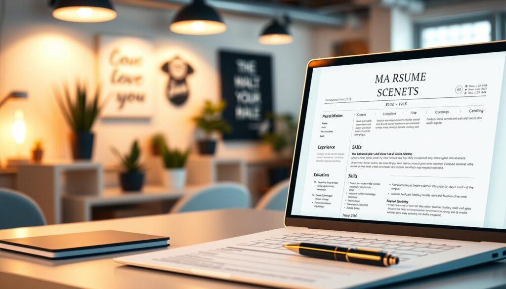 Lebenslauf Vorlagen KI professionelle Formatierung