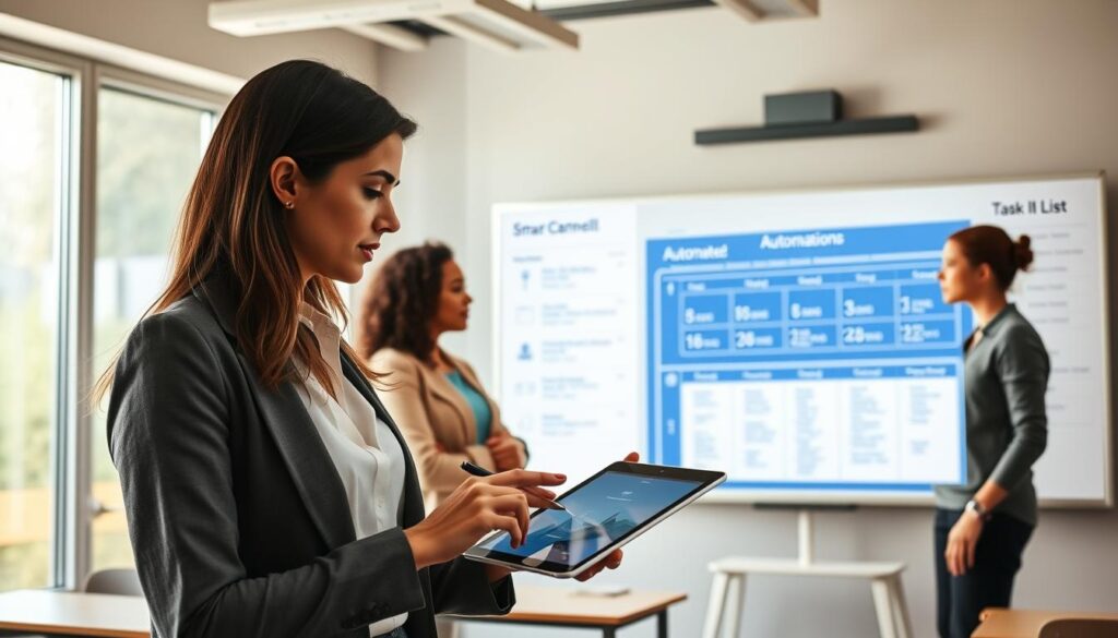 Lehrkräfte KI-Unterstützung im Schulalltag